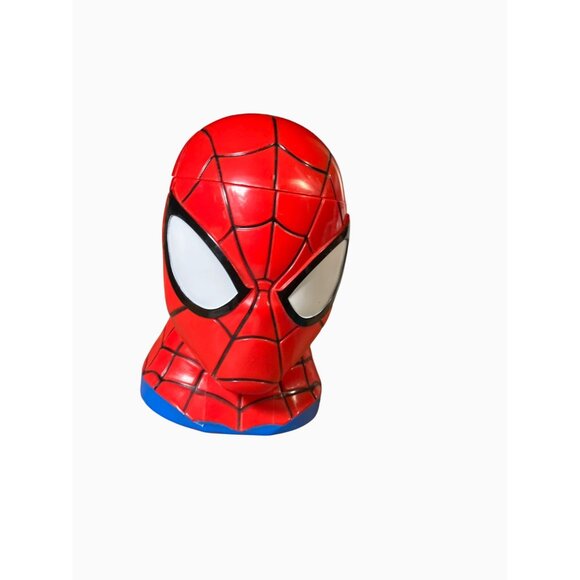 Marvel Spider Man Head Mug With Flip Top Lid Red Blue - Picture 4 of 14